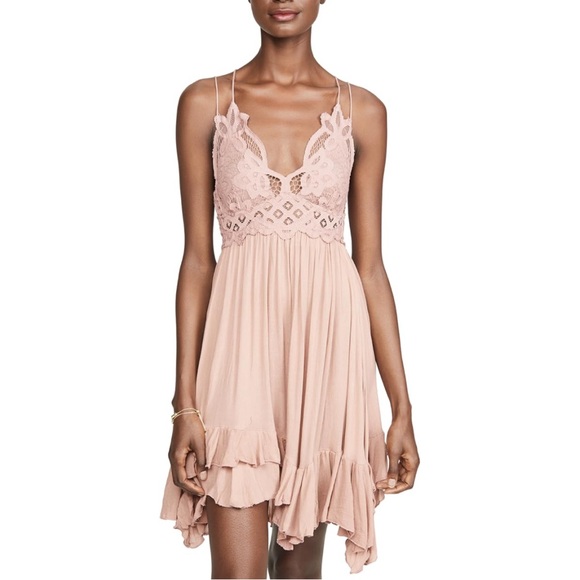 Free People Dresses & Skirts - Free People Adella Slip Rose Size S